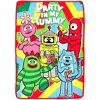 Yo Gabba Coral Plush Blanket