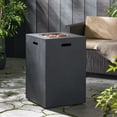 thumbnail image 5 of Mondawe 30,000 BTU 19.5" Outdoor Propane Fire Pit - Tank Inside, Brushed Black, 5 of 10