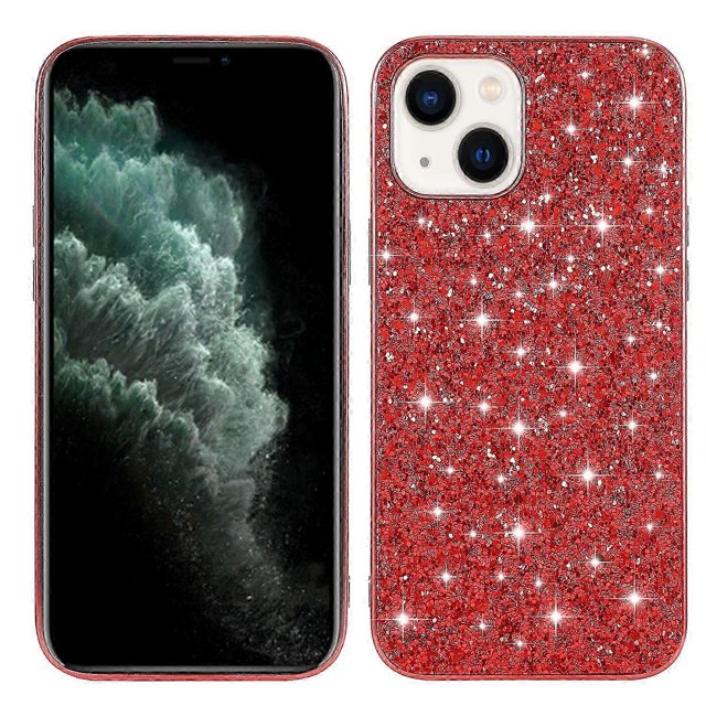 Sparkly TPU Case for 14 Plus | Protective Shockproof Cover with Glitter Finish