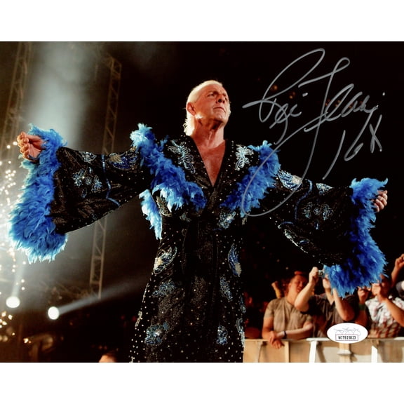 Ric Flair Autographed 8x10 Photo "16x" JSA 203560