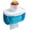 Blue, variant on Wall Toilet Paper Holder with Cover, Plastic Transparent Full Covered Toilet Paper Roll Cover Box Toilet Paper Protector for Bathroom Kitchen (Black)