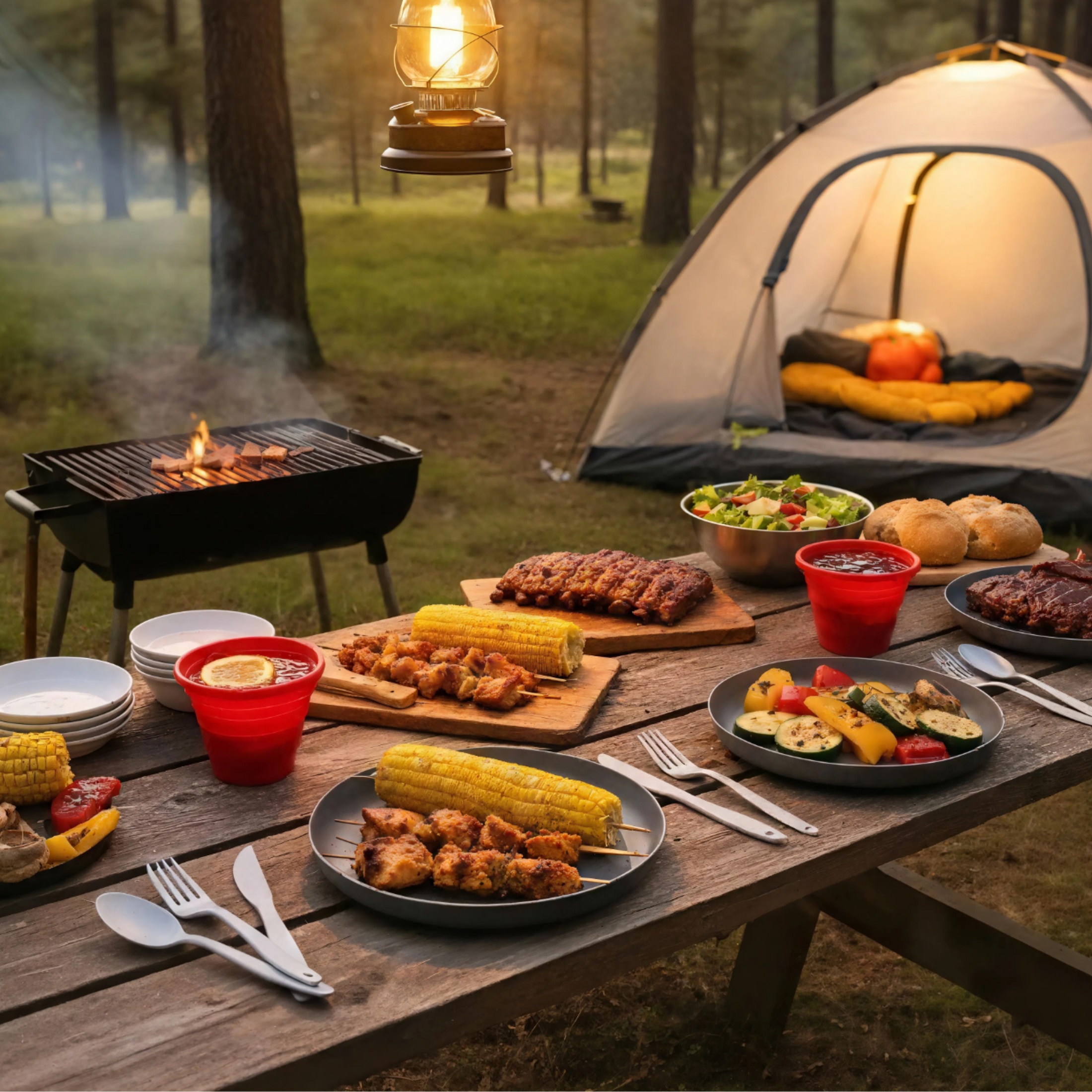 Set de Cocina de Campamento de Silicona de 11 Piezas Ozark Trail 3