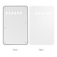 thumbnail image 3 of Guitar Neck Plate, 6 Holes 3 Ply Guitar Backplate Electric Guitar Neck Electric Guitar Pickguard Tremolo Back Cover Replacement Guitar Backplate  Guitar Backplat Efor ST, 3 of 7