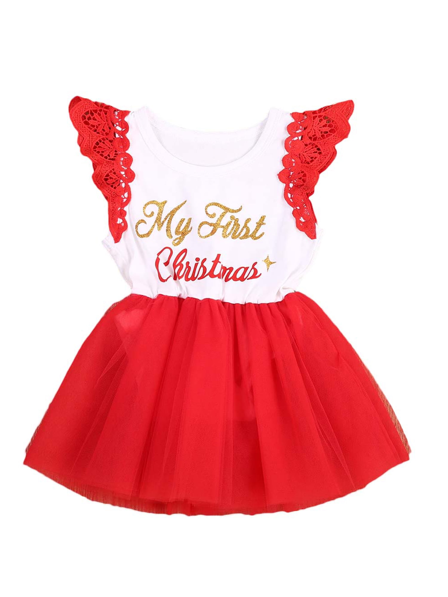 baby girl christmas romper
