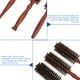 thumbnail image 4 of Pincel de cabello de cerdas redondo 3pcs Cepillo de cabello de madera natural para hombres y mujeres, 4 of 4