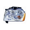 Replacement Driver And Passenger Side Headlight For 05-08 Jeep Grand Cherokee