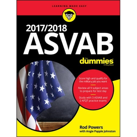 2017 2018 Asvab For Dummies 2017 2018 Asvab For Dummies