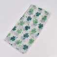 thumbnail image 5 of HNMKIU Wraps Irish Saint Classic Pattern Printed Long Scarf Women's Shawl Wrap White,A, 5 of 6