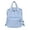 Blue, variant on School Starts Season Fashion Denim Ladies Solid Color Wild Large Capacity Shoulder Lightweight Casual Travel Bag Classic College Backpack
