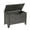 Charcoal Gray, variant on VECELO 30 in Storage Ottoman Bench with U-Shaped Cut-Out Pull, Wooden Toy Box Storage Chest with Safety Hinge, Shoe Bench, for Entryway, Living Room, Bedroom, White