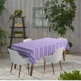 thumbnail image 2 of Vargottam Indoor/OutdoorTablecloth58x102 InchRectangleTablecloth Waterproof PatioTableCloths- Spring/SummerTableCovers for Backyard RectangularTable/BBQs/Picnic -Dusty Purple, 2 of 5