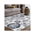 thumbnail image 2 of Abani Arto 7'9"W x 10' 2"D ART100A Medallion Distressed Ivory and Blue Area Rug, 2 of 5
