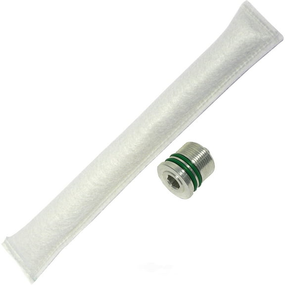 A/C Receiver Drier / Desiccant Element Kit -- Header and Desiccant Bag Kit Fits select: 2003-2008 JAGUAR S-TYPE, 2004-2009 JAGUAR XJ8