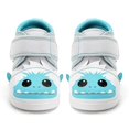 thumbnail image 2 of ikiki Yeti Squeaky Toddler Shoes | White/Gray, 2 of 6