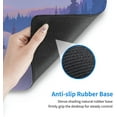 thumbnail image 6 of Extended Large Gaming Mouse Pad, Mousepad Desk Mat with Cute Funny Mountains at Sunset for Gift, Waterproof XL Big Computer Mats Deskmat for Keyboard and Laptop with Nonslip Base, (Blue, 31.5*11.8 In), 6 of 6