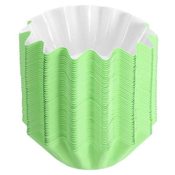 50 Pcs Cupcake Liners, Muffins Paper Baking Cups Wrappers Standard Greaseproof, Green