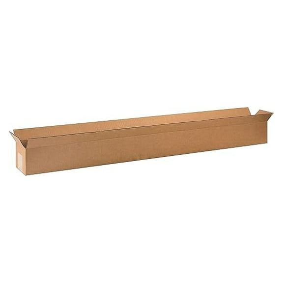 4844 Long Corrugated Cardboard Box " L x 4" W x 4" H, , for Shipping, Packing and Moving (Pack of 25)