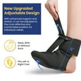 thumbnail image 3 of Haokaini 1 Pair Plantar Fasciitis Night Splint Sock, Soft Plantar Fascia Brace for Sleeping, Achilles Tendonitis, Foot Drop, Heel Pain, Plantar Fasciitis Relief Night Splint, Medium, 3 of 10