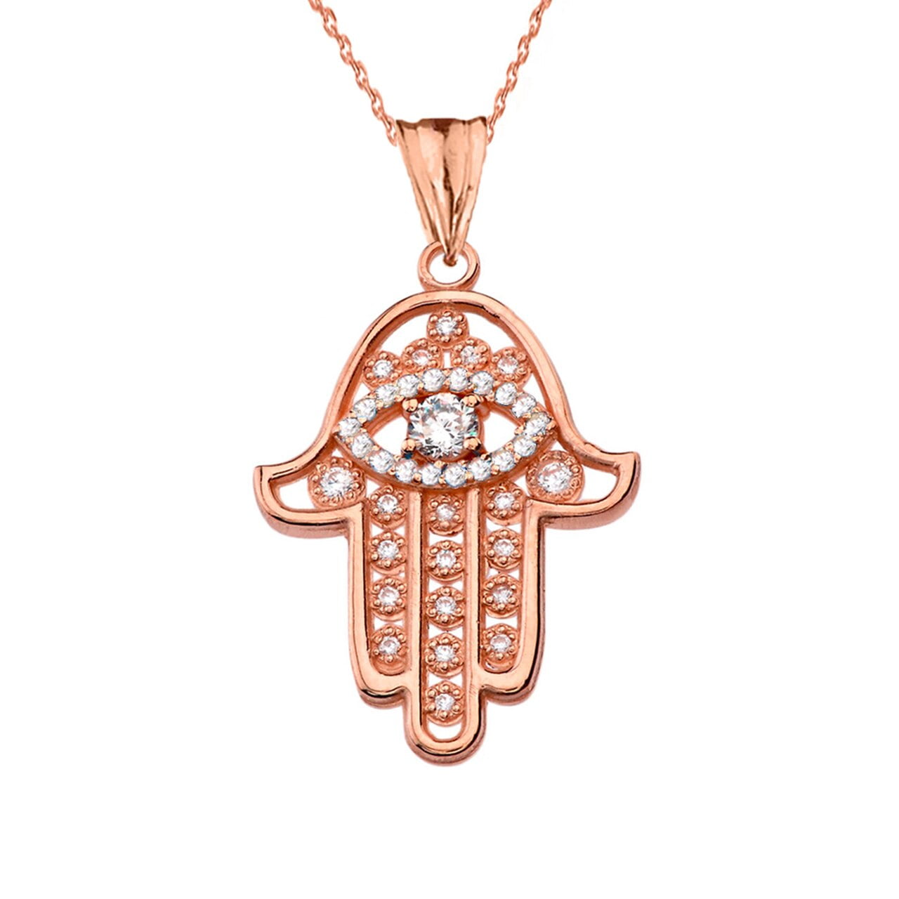 Evil Eye Minimalist Jewelery Bridesmaid Gifts Hamsa Luck Hand Fatima Trendy Stunning hamsa Necklace 