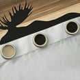 thumbnail image 4 of Manfei Reindeer Elk Curtains Pack of 2 (42x84 Each) for Adult, Countryside Cabin Animal Curtains Blackout, Rustic Theme Bedroom Curtains, Window Curtains Bedroom Decor, 4 of 6
