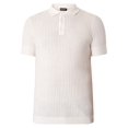 thumbnail image 5 of Antony Morato Knitted Slim Polo Shirt, White, 5 of 5