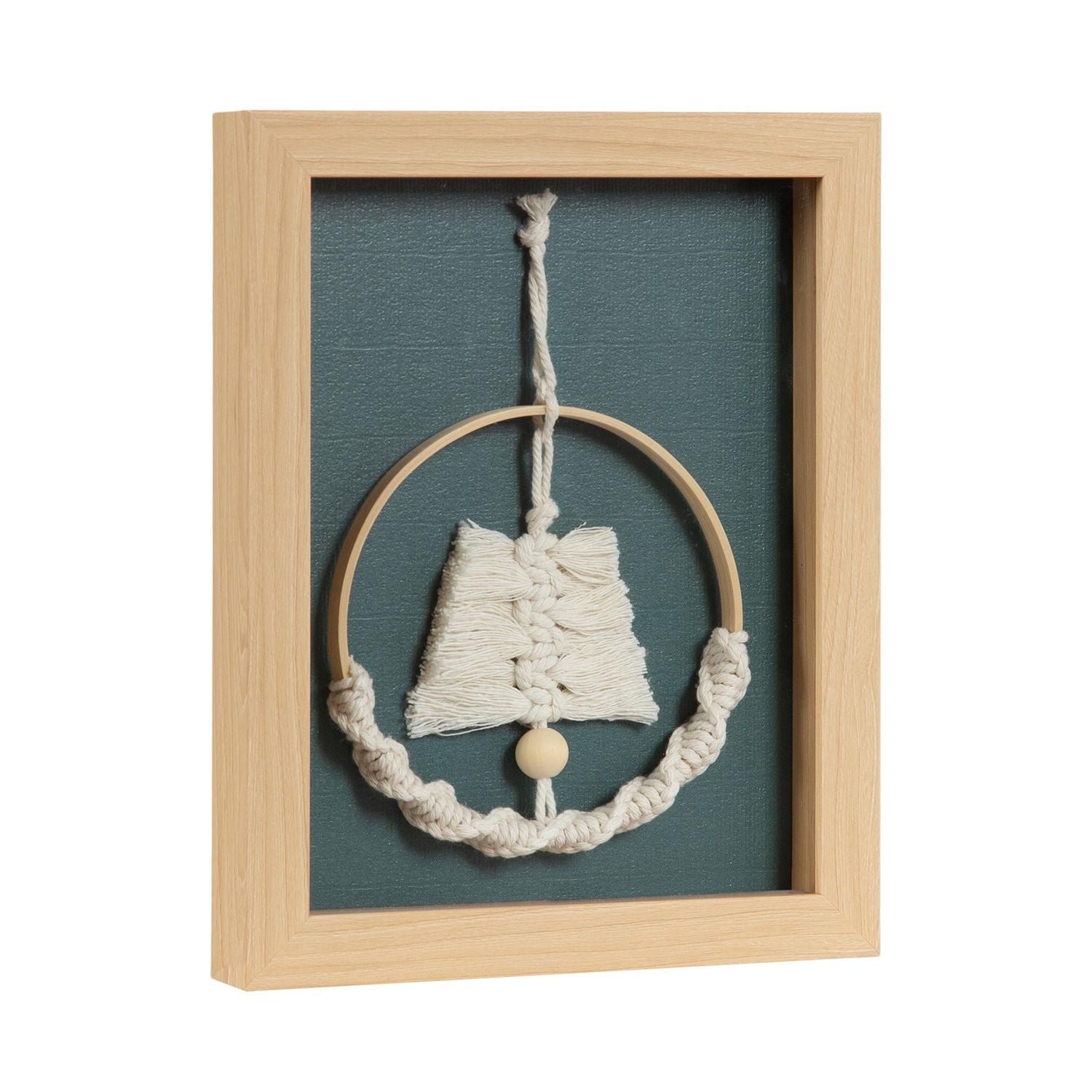 Art mural encadré à base de cordes hometrends