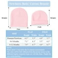 thumbnail image 6 of Cotton Newborn Baby Boys Hat Baby Beanie for Girls Newborn Hospital Hat Autumn Winter (4PCS-A,0-6 Months), 6 of 6