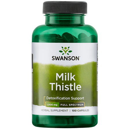 Swanson Milk Thistle 500 mg 100 Caps