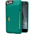 thumbnail image 1 of Smartish iPhone 6 Plus/6s Plus Wallet Case - VAULT Protective Credit Card Grip Cover (Smartish) - "Wallet Slayer Vol.1" - Pacific Green, 1 of 6