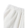 thumbnail image 4 of Opperiaya Women Plush Casual Pants, Elastic Leg Simple Style Solid Color, 4 of 6