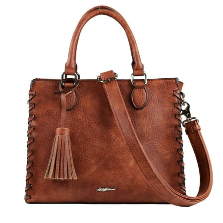 Concealed Carry Purse - Locking Laced Ann Satchel by Lady (Best Way To Conceal Carry For A Woman)