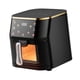thumbnail image 5 of Freidora de aire eléctrica con pantalla táctil, 10 l, 1400 W de potencia, electrodoméstico de cocina, horno, cocina doméstica, recalienta y asa Visualización, 5 of 9
