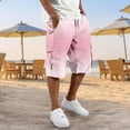 thumbnail image 2 of CONZONE Mens Cargo Shorts Gradient Color Straight Leg Cargo Shorts for Men Lightweight Relaxed Fit Outdoor Workout Shorts With Pockets, 2 of 5