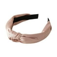 thumbnail image 1 of Diadema de raso de color liso con lazo para mujer: moda y funcionalidad, 1 of 2