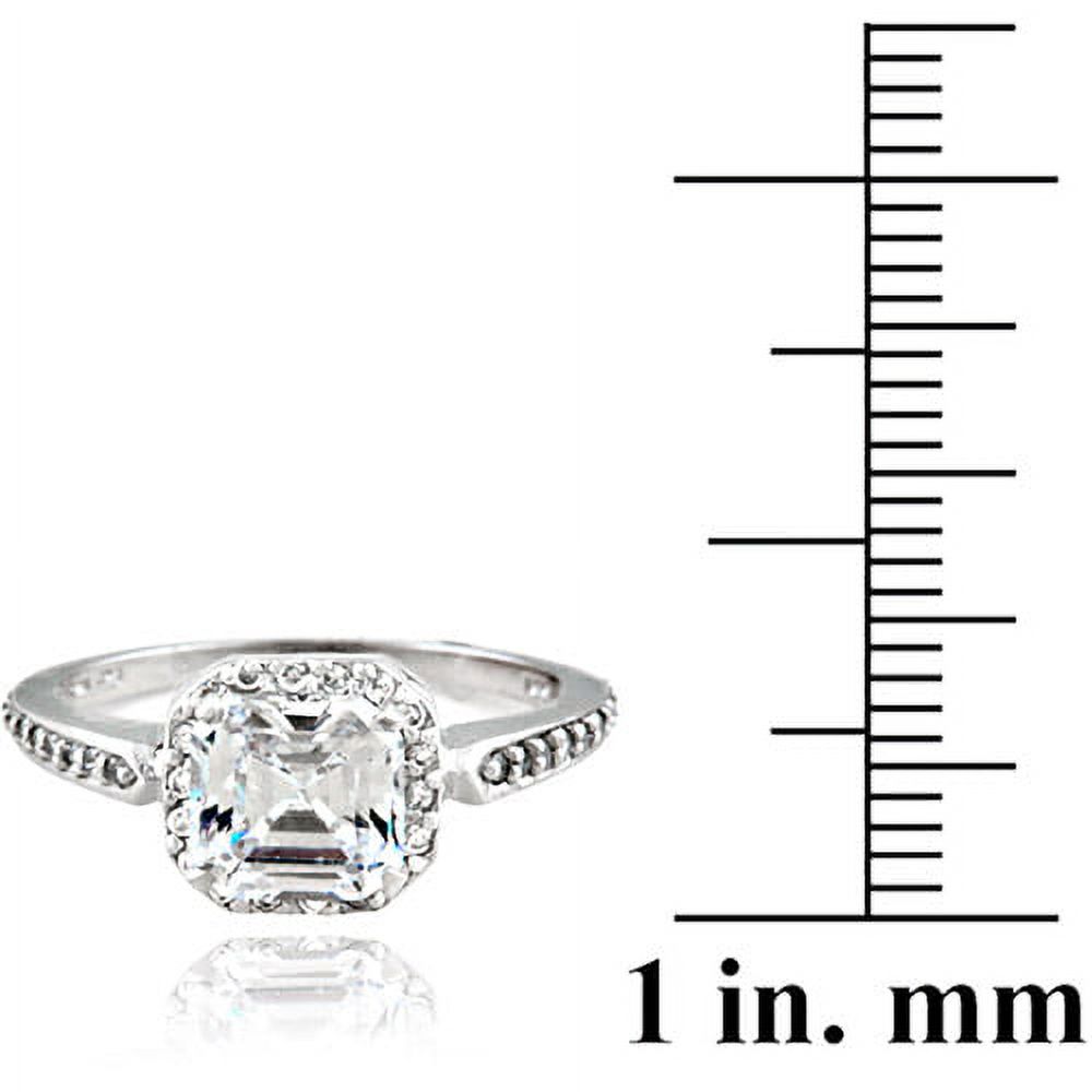 Zirconia Ice Sterling Silver Swarovski Z