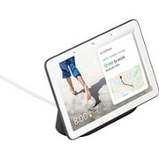 Google 7 Inch Smart Display Bluetooth Speaker with Wi-Fi for Music and Streaming (Charcoal)
