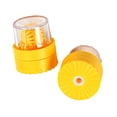 thumbnail image 2 of Contact Lens Washer Handheld Rotate Deprotein Portable Manually Contact Lens Cleaning Device Yellow, 2 of 12