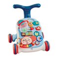 thumbnail image 1 of figatia Jouet Interactif Pousseur Marcheur pour Bébé Vitesse Réglable Roues pour Nourrisson Bleu, 1 of 9