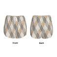 thumbnail image 5 of Picia Geometric Pattern Women's 2 in 1 Athletic Running Shorts High Waisted Workout Casual Gym Sweat Shorts with Comfy Liner Zipper Pockets-XX-Large, 5 of 9