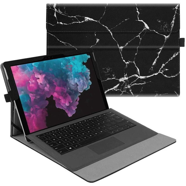 Fintie Nouvelle Surface Pro 2017 / Surface Pro 4, Étui Portefeuille Multi-Angle pour Microsoft Surface Pro 2017