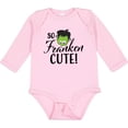 thumbnail image 3 of Inktastic Halloween So Franken Cute Boys or Girls Long Sleeve Baby Bodysuit, 3 of 5
