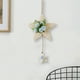 thumbnail image 4 of Colgante de flores artificiales para decoración de interiores, flores falsas para colgar en la pared, flores artificiales de simulación para jardín, adorno de flores artificiales de madera., 4 of 5