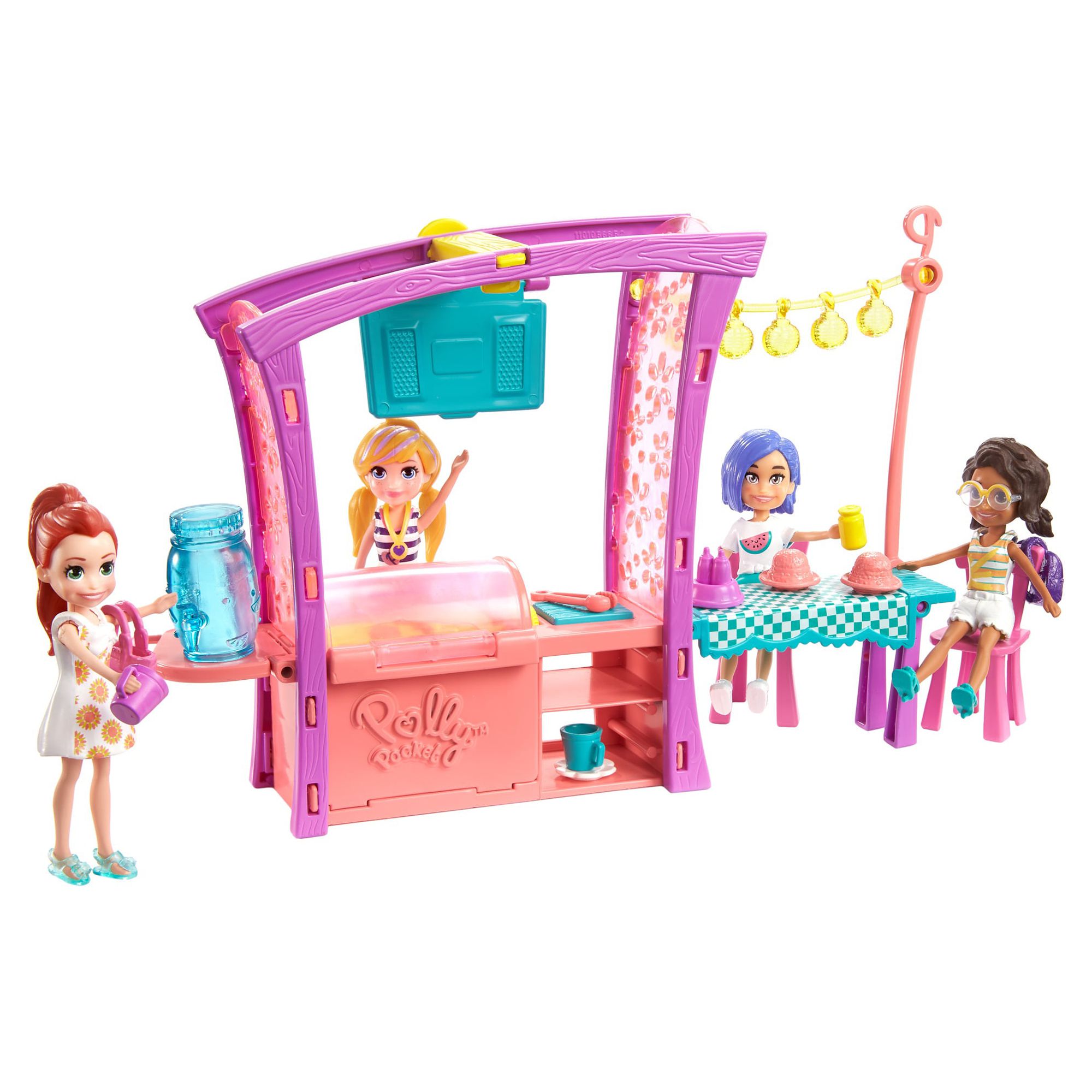 Polly Pocket BBQ Party Doll Playset, 30 Pieces - image 3 of 3