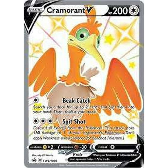 Pokemon Promo Ultra Rare Cramorant V SWSH086