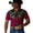 L175-Wine, variant on xfsWaSs Stylish Shirts For Men Western Cowboy Shirt Printed Casual Button Down Short Sleeve Shirts Comfortable Fit Blouses Festival Party Tops
