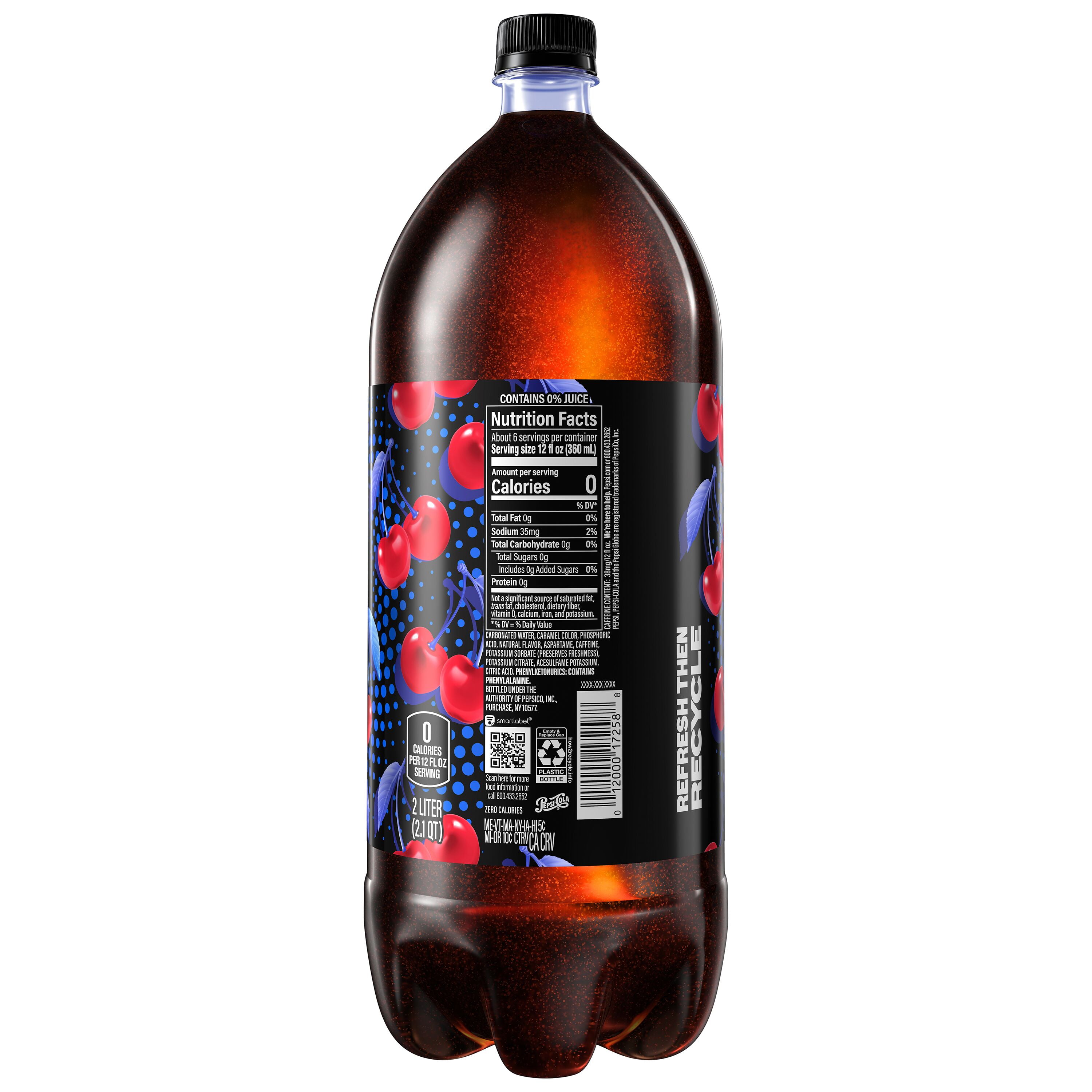 CNPBerry ❶ml最高品質CBP CRDP CRDH22 Pepsi Cola Zero Sugar Wild Cherry Cola Soda Pop, 2 Liter