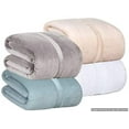 thumbnail image 2 of Berkshire Serasoft Plus Plush Polyester Blanket, White Full/Queen, 2 of 2