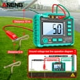 thumbnail image 3 of ANENG MH14 Electrical Insulation Resistance Tester Digital High- Resistance Grounding Voltage Measuring Meter Green, 3 of 7
