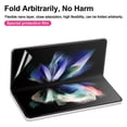 thumbnail image 2 of [2 Sets] Dteck Galaxy Z Fold4 5G Screen Protector,Front/Back Flexible Film Transparent Soft Hydrogel Screen Protector (Not Glass) Full Coverage Anti-Scratch for Samsung Galaxy Z Fold4, 2 of 7
