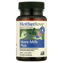 Motherlove More Milk Plus, Fenugreek-Based Lactation Supplement, 45 Liquid Capsules